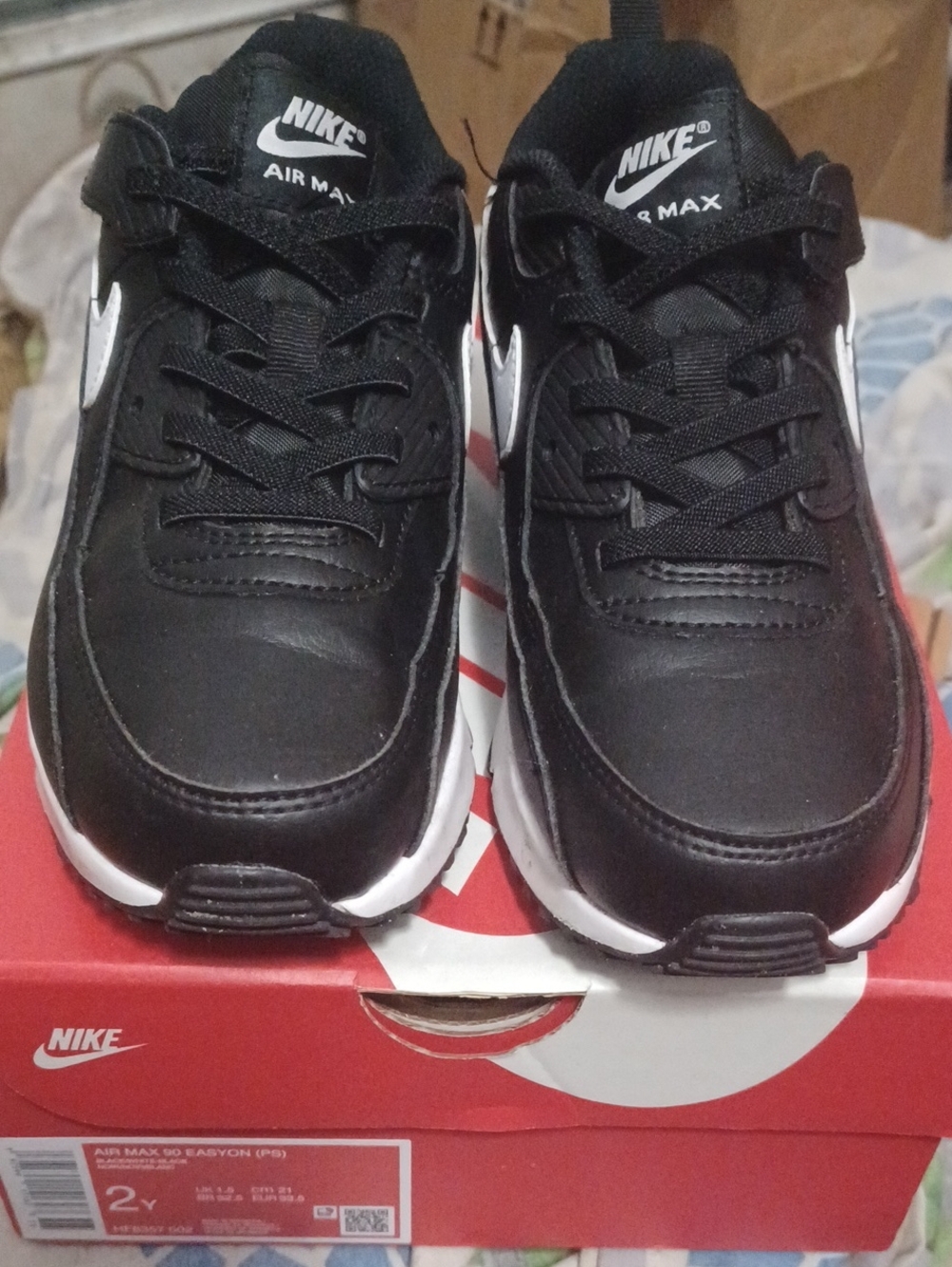 Nike Air Max 90 Easyon Preschool Sneakers For Kids Size 2Y - Picture 3 of 11